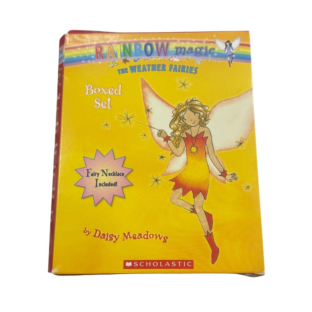 Rainbow Magic Weather Fairies Boxed Set 5 Books Daisy‎ Meadows Scholastic Gift